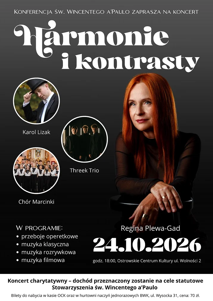 Koncert Charytatywny „Harmonie i kontrasty”
